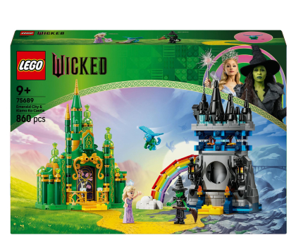 Klocki LEGO® LEGO Wicked 75689 Emerald City i Kiamo Ko Castle